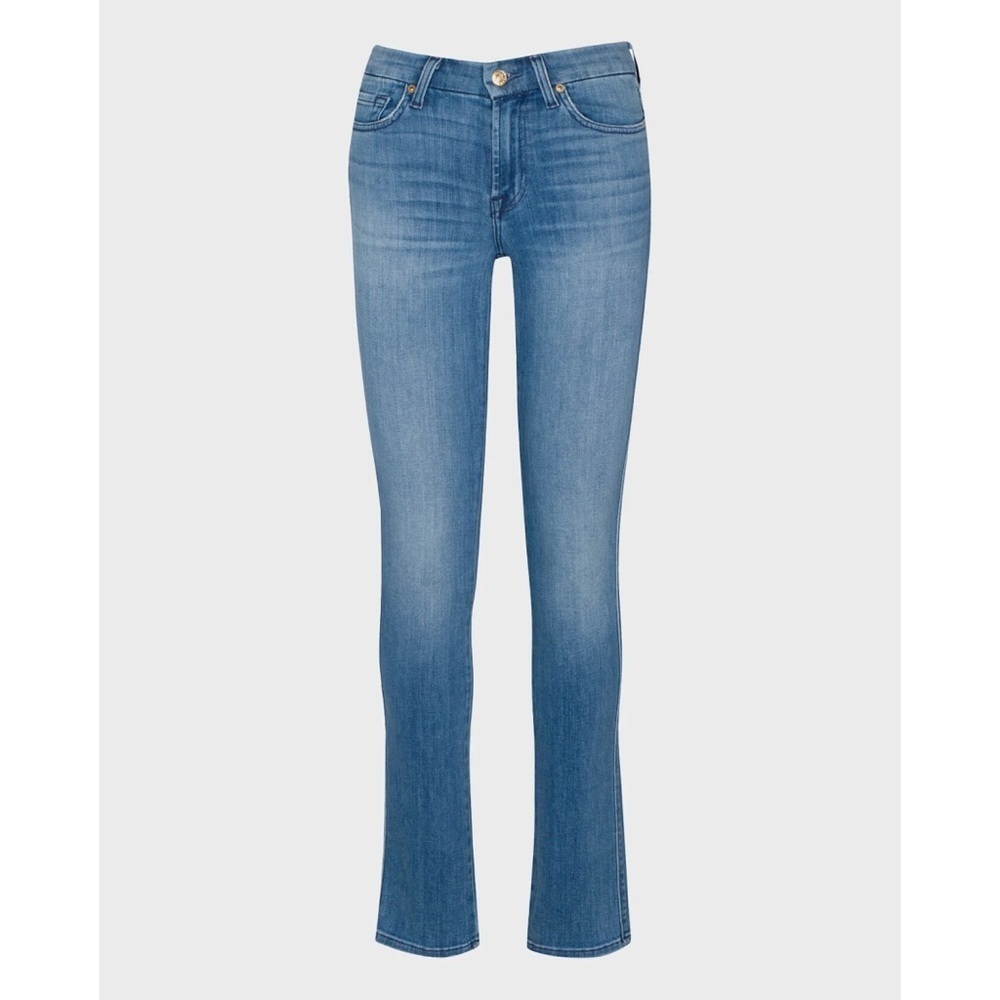 7FAM High Waist Skinny Jeans Size 27